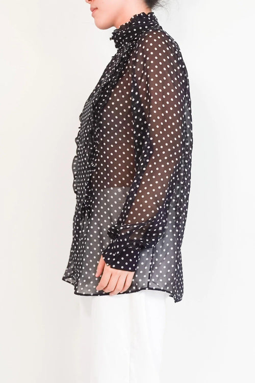 Polka Dot Blouse