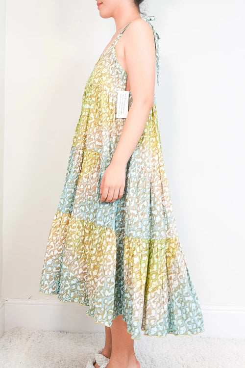 Leopard print Midi Sundress