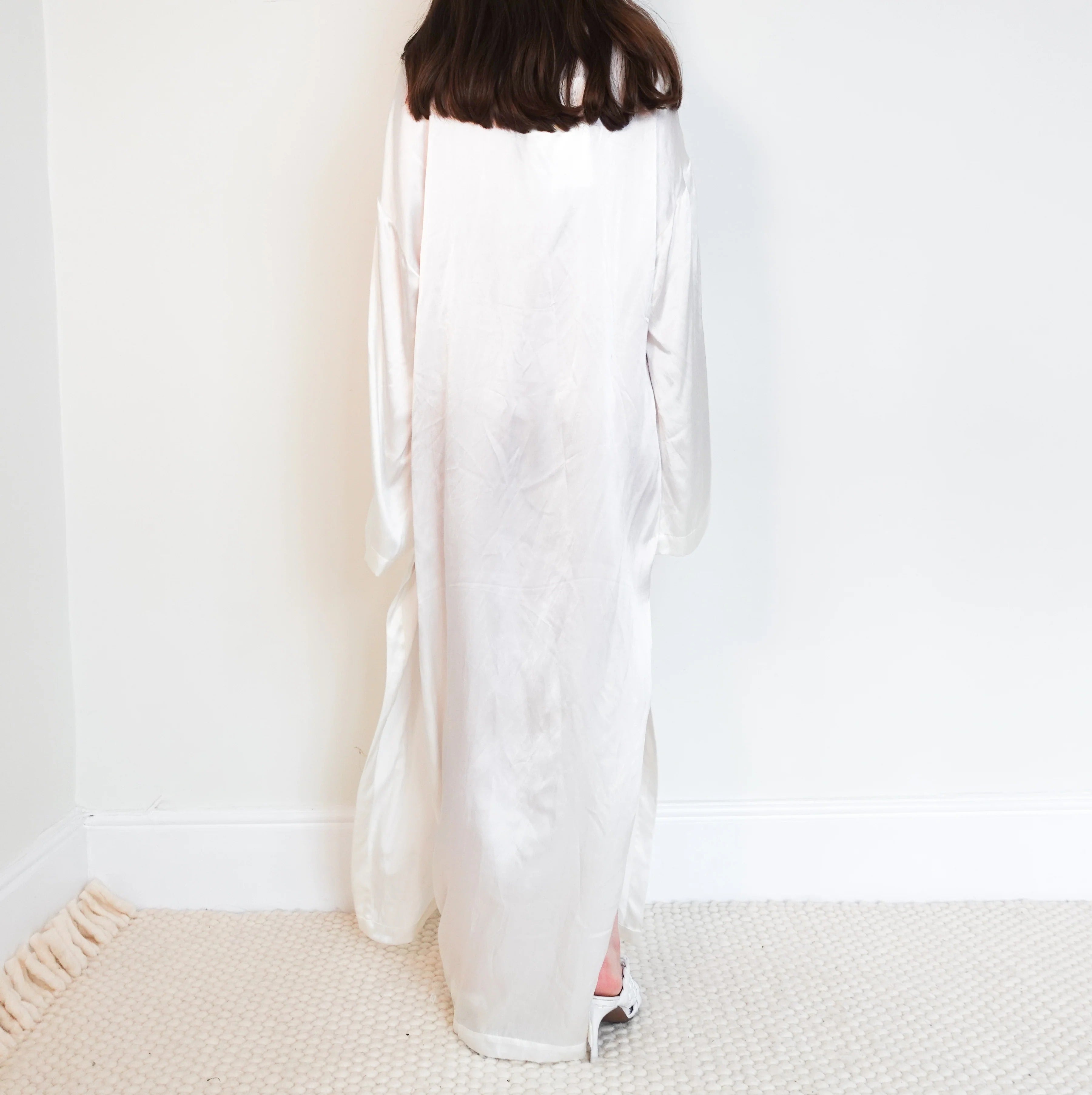 satin kaftan